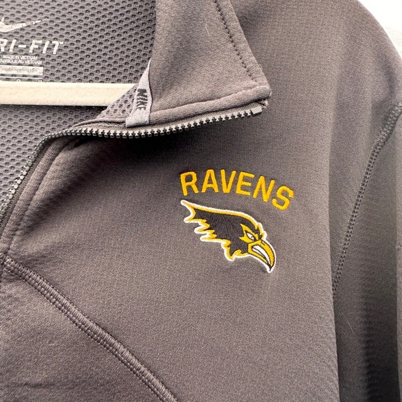 Nike Black Ravens Quarter-Zip Pullover - Picture 2 of 4